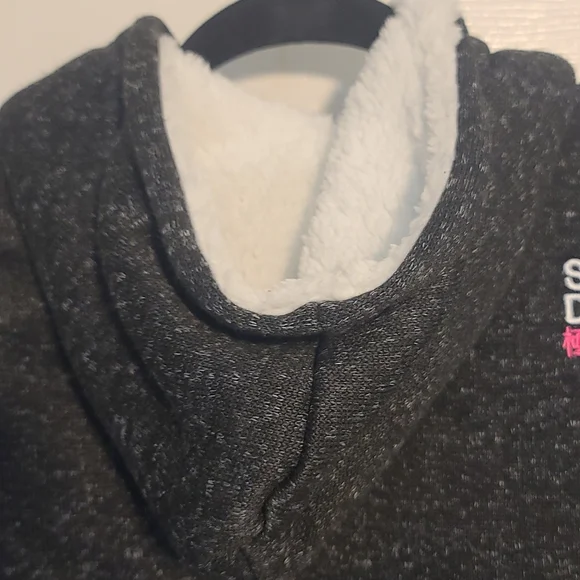 NWT Superdry XS hoodie sherpa - Picture 4 of 5